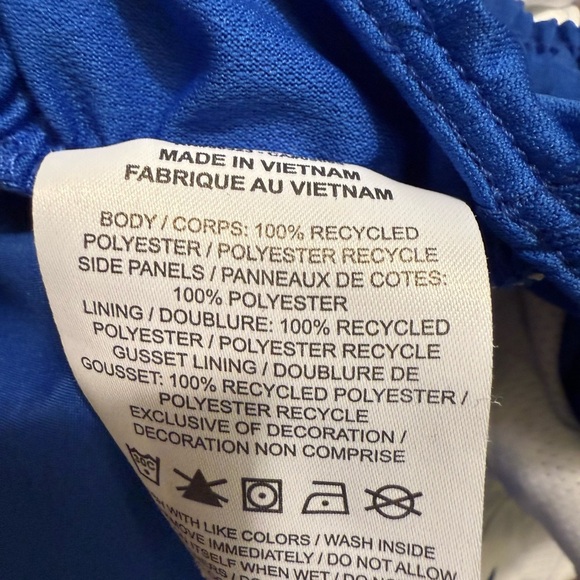 Women's Nike Dri Fit Tempo Running Short Royal Blue/White Size XS 3” Inseam - Picture 4 of 9